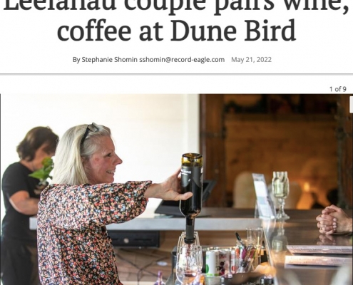 Dune Bird Wine Pour Record Eagle